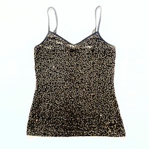Women’s Sz XS Sparkly Sequins Tank Top From Express